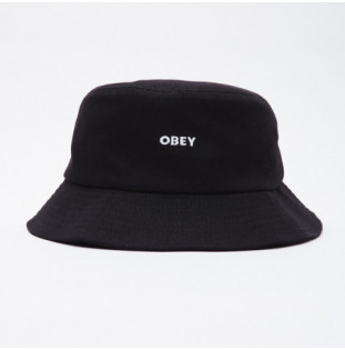 Gorro Obey: Bold Canvas Bucket Hat (Black) Obey - 1