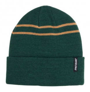 Gorro Santa Cruz: Beanie Double Stripe (Dark Olive)