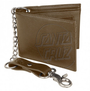 Cartera Santa Cruz: Wallet Opus Dot Chain (Brown) Santa Cruz - 1