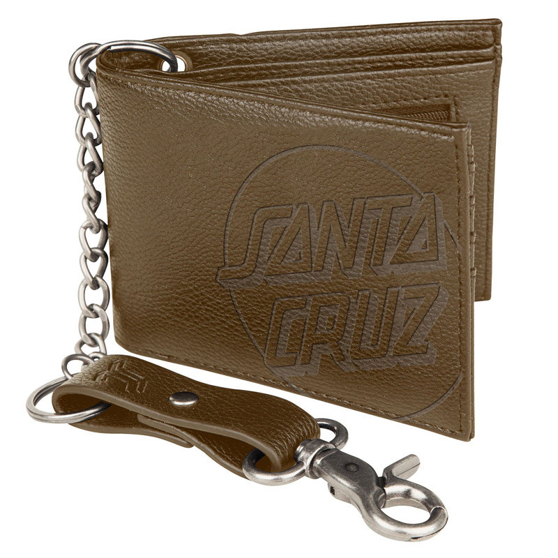 Cartera Santa Cruz: Wallet Opus Dot Chain (Brown)