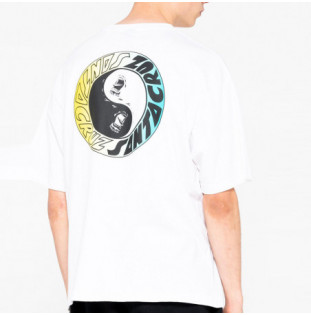 Camiseta Santa Cruz: Tee Scream Ying Yang Ring (White) Santa Cruz - 1