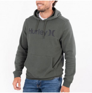 Sudadera Hurley: One And Only Solid Po (Galactic Jade Blk) Hurley - 1