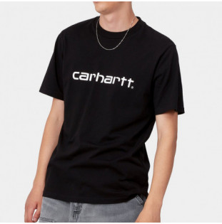 Camiseta Carhartt: SS Script T Shirt (Black White) Carhartt - 1