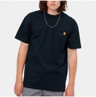 Camiseta Carhartt: SS American Script T Shirt (Astro) Carhartt - 1