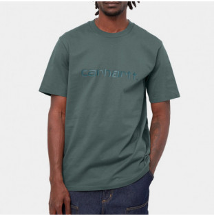 Camiseta Carhartt: SS Script T Shirt (Eucalyptus Frasier) Carhartt - 1