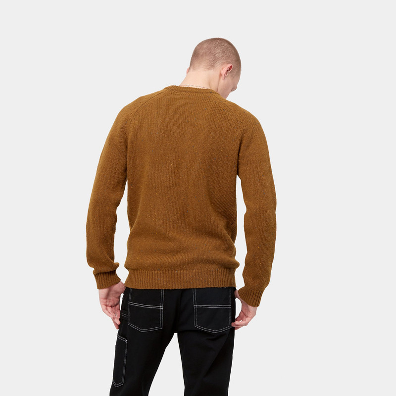 Jersey Carhartt: Anglistic Sweater (Speckled Tawny)