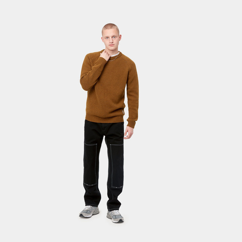 Jersey Carhartt: Anglistic Sweater (Speckled Tawny)