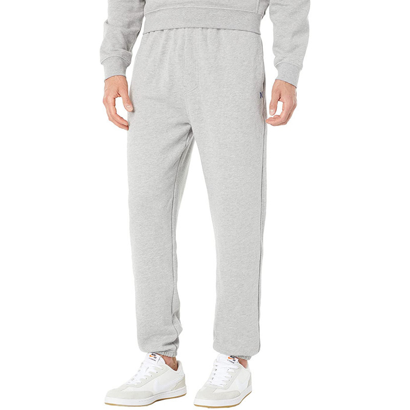 Pantalón Hurley: One And Only Solid Fleece (Dk Grey Ht Blu)