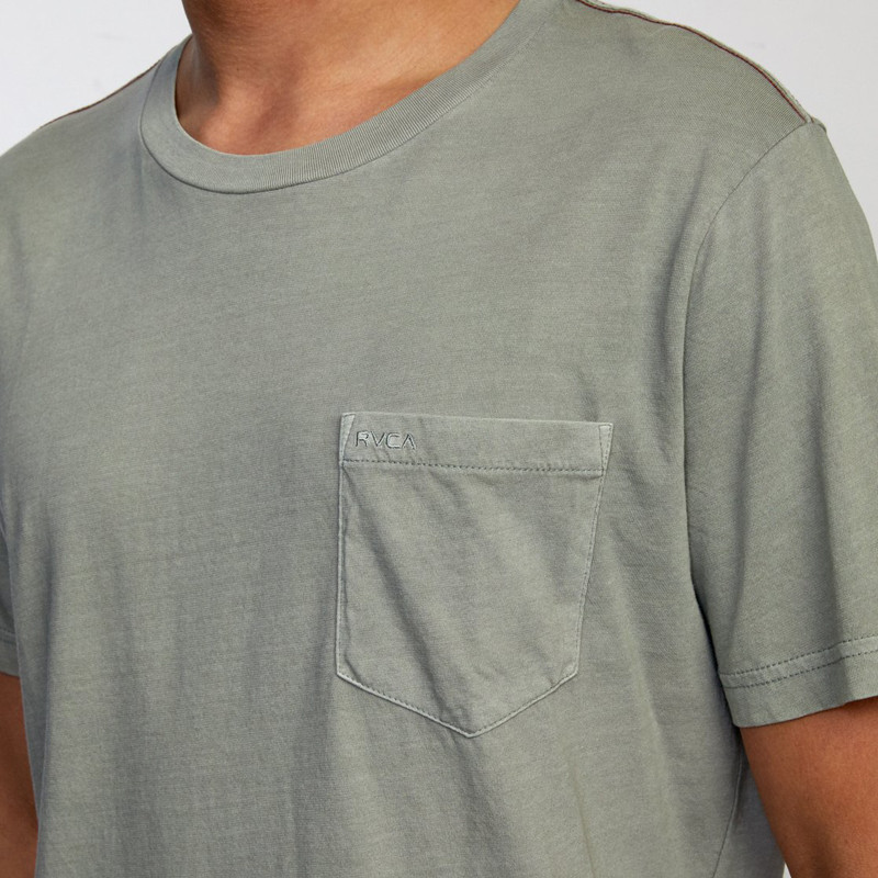 Camiseta RVCA: PTC 2 PIGMENT SS (ALOE)