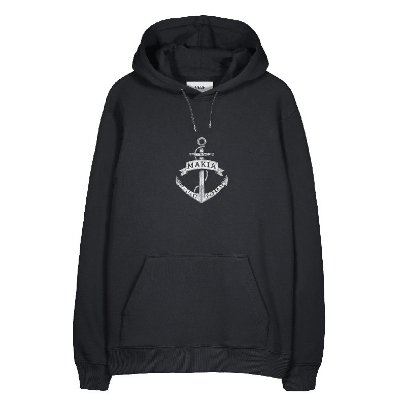 Sudadera Makia: Skippers Hooded Sweatshirt (Black)