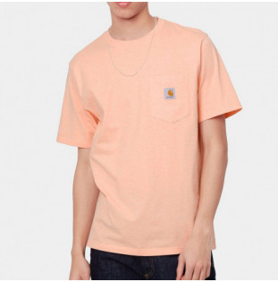 Camiseta Carhartt: SS Pocket T Shirt (Grapefruit Heather) Carhartt - 1