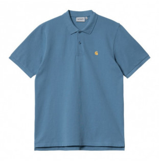 Polo Carhartt: SS Chase Pique Polo (Icy Water Gold) Carhartt - 1
