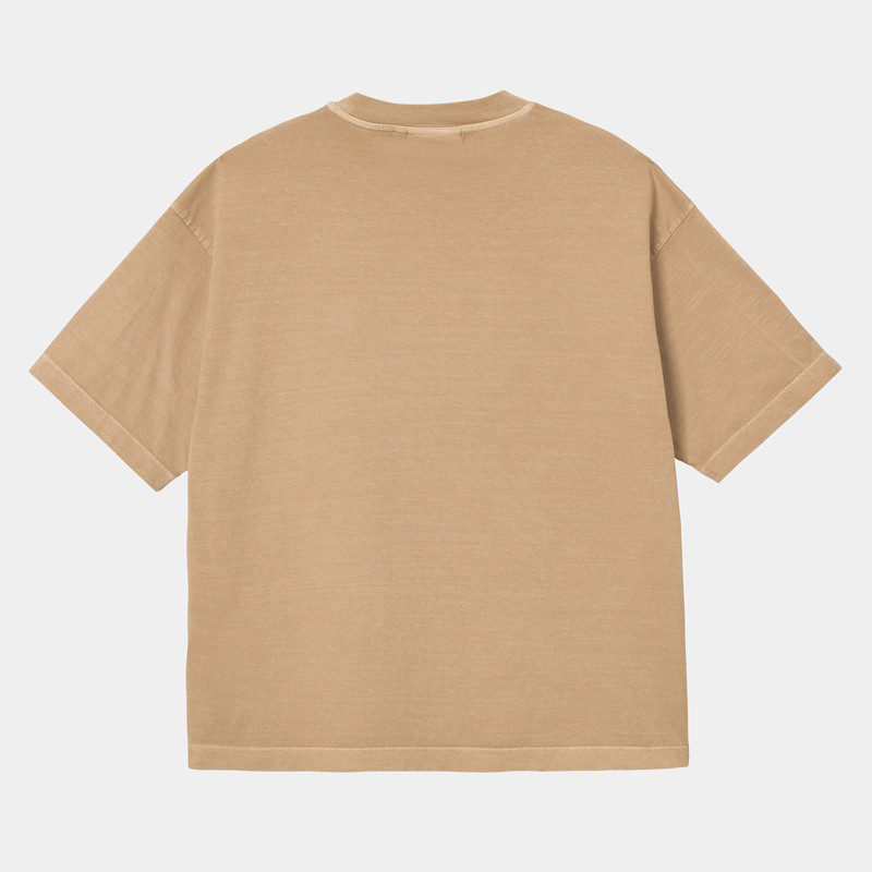 Camiseta Carhartt: W SS Nelson T Shirt (Dusty H Brown)