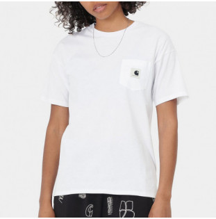 Camiseta Carhartt: W SS Pocket T Shirt (White) Carhartt - 1