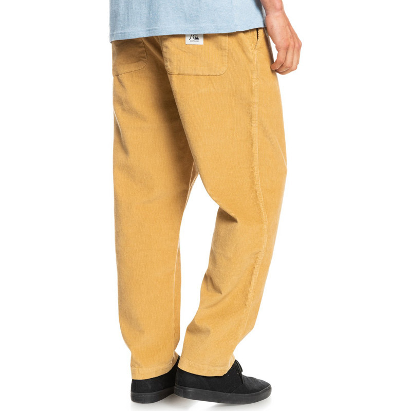 Pantalón Quiksilver: Corduroy Elastic Pant (Prairie Sand)