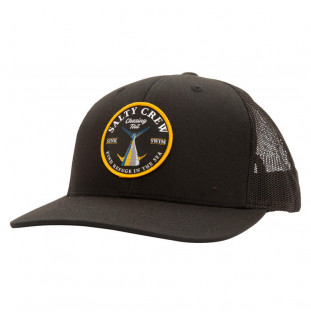 Gorra Salty Crew: Bottom Dweller Retro Trucker (Black)