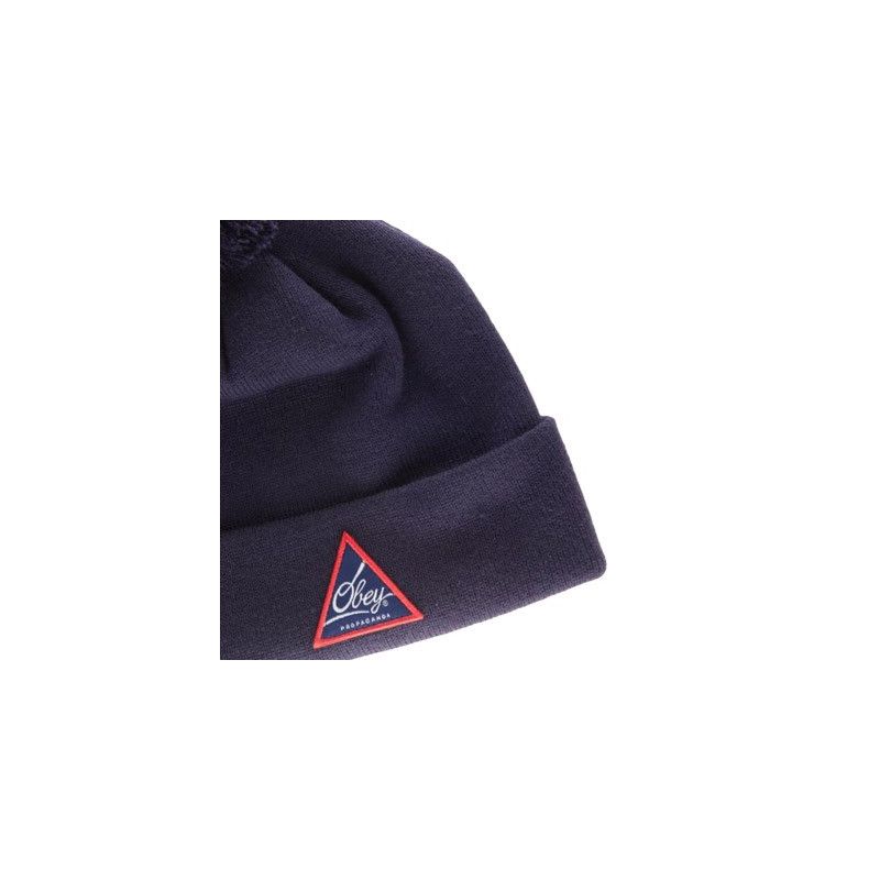 Gorro Obey: ALBANY POM BEANIE (NAVY)