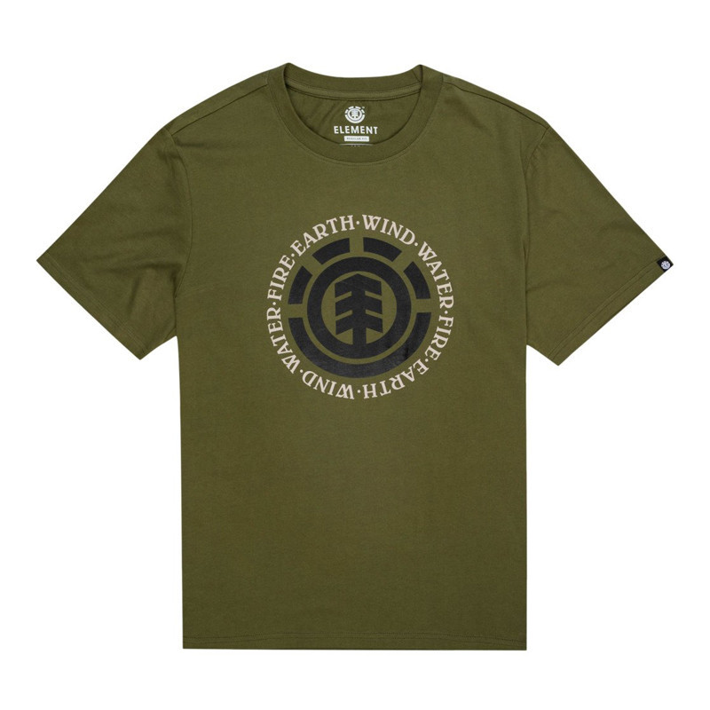 Camiseta Element: Seal SS (Winter Moss)