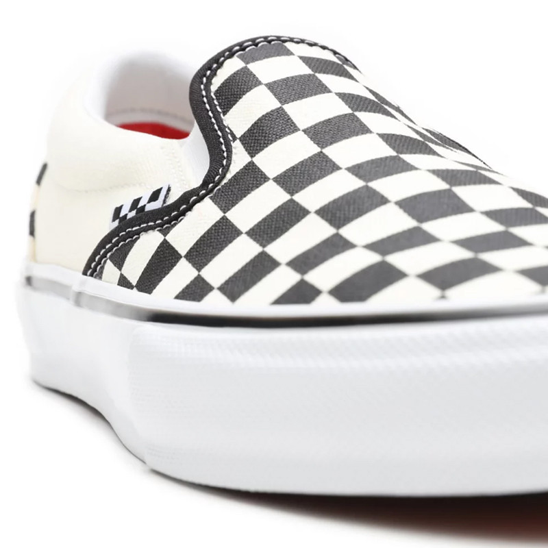 Zapatillas Vans: MN Skate Slip-On (Checkerboard Black Off)