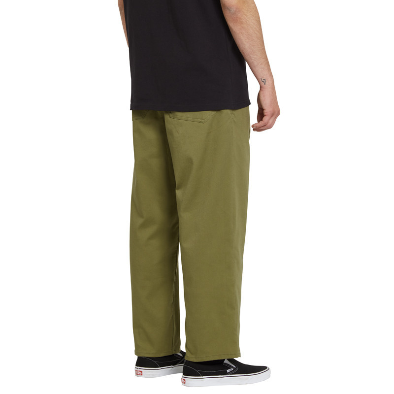 Pantalón Volcom: Outer Spaced Solid Ew Pant (Martini Olive)