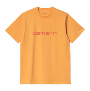 Camiseta Carhartt: SS Script T Shirt (Pale Orange Elba) Carhartt - 1