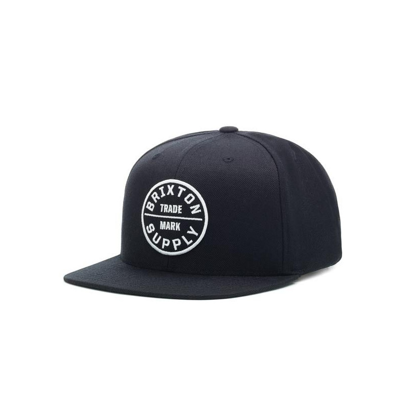Gorra Brixton: OATH III SNAP BACK (BLACK R)