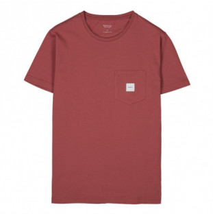 Camiseta Makia: Square Pocket T Shirt (Berry)