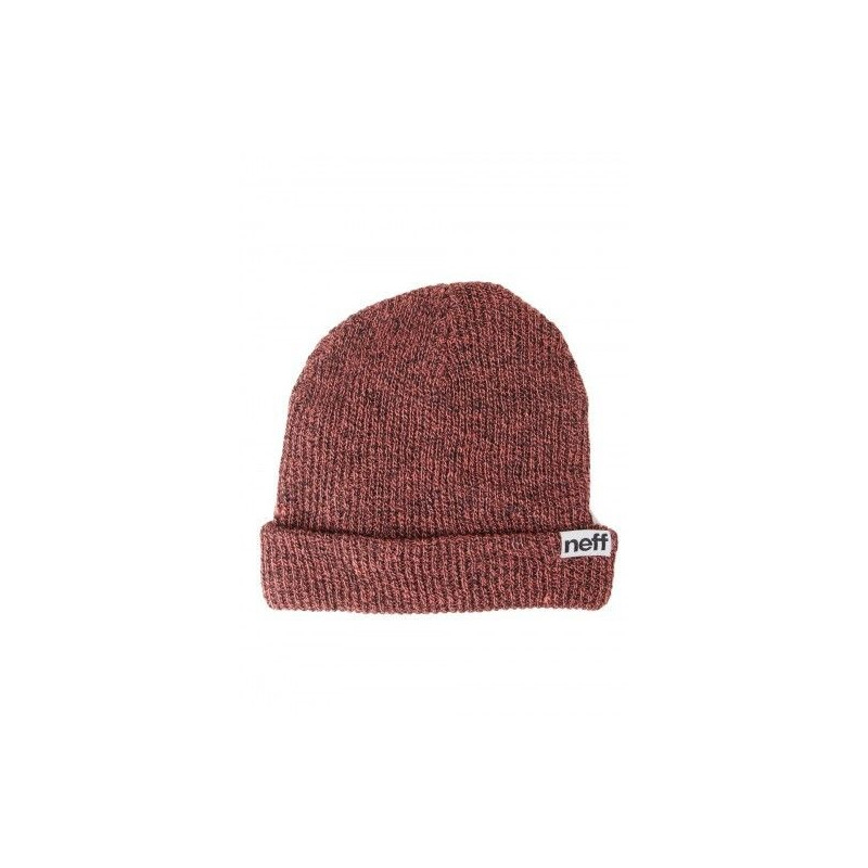 Gorro Neff: FOLD HEATHER (CORAL BLACK)