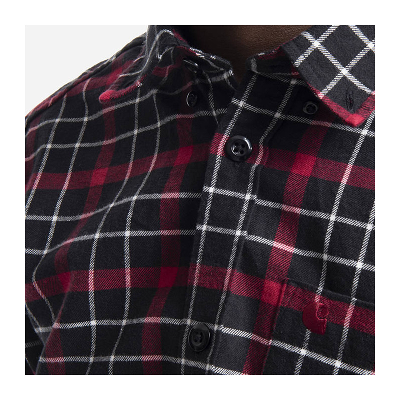Camisa Carhartt WIP: LS Baxter Shirt (Baxter Check Black Arrow)