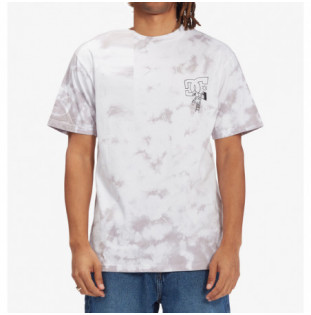 Camiseta DC Shoes: Fill In HSS (High Rise Wht Blochy Tiedye) DC Shoes - 1