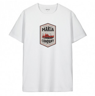 Camiseta Makia: Pilot T Shirt (White)