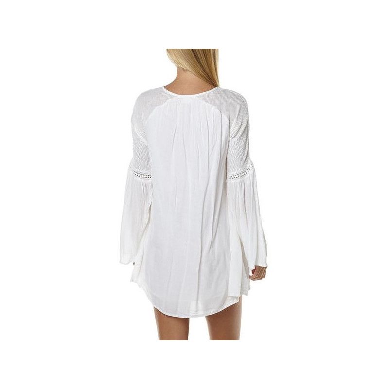 Vestido Volcom: PEACEAZY DRESS (WHITE)