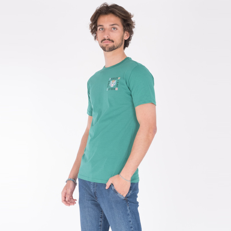 Camiseta Hurley: Bengal SS Tee (Neptune Green)