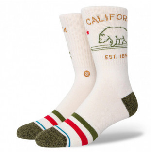 Calcetines Stance: California Republic 2 (Off White)