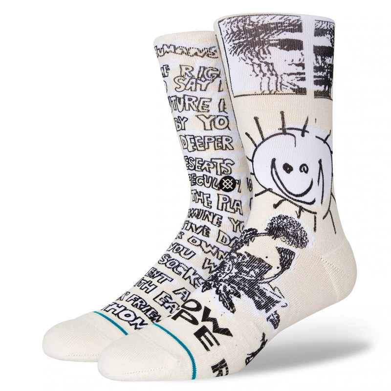 Calcetines Stance Humans Off White | Stoked