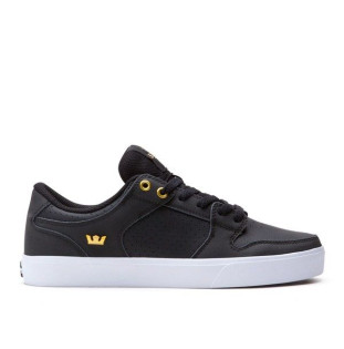 Zapatillas Supra: VAIDER LC (BLACK GOLD WHITE) Supra - 1