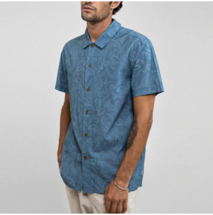 Camisa Rhythm: Boulevard SS Shirt (Slate)