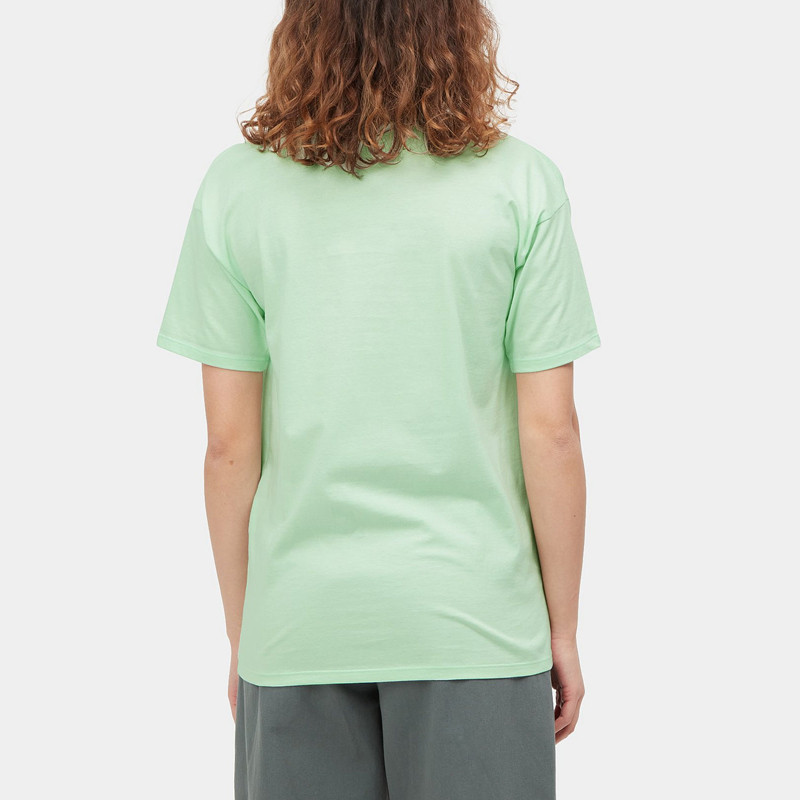 Camiseta Carhartt: W SS Pocket T Shirt (Pale Spearmint)