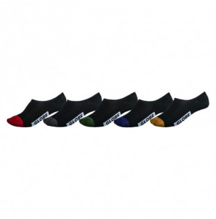 Calcetines Globe: Dip Invisible Sock 5 Pack (Assorted)