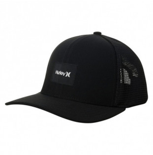 Gorra Hurley: Warner Trucker Hat (Black)