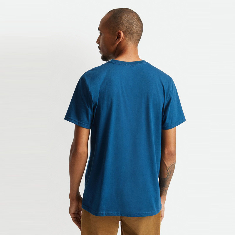 Camiseta Brixton: Basic SS Pkt Tee (Joe Blue)