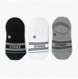 Calcetines Stance: Basic 3 Pack No Show (Multi)