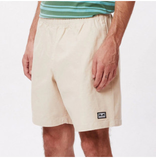 Bermuda Obey: Easy Relaxed Twill Short (Clay) Obey - 1