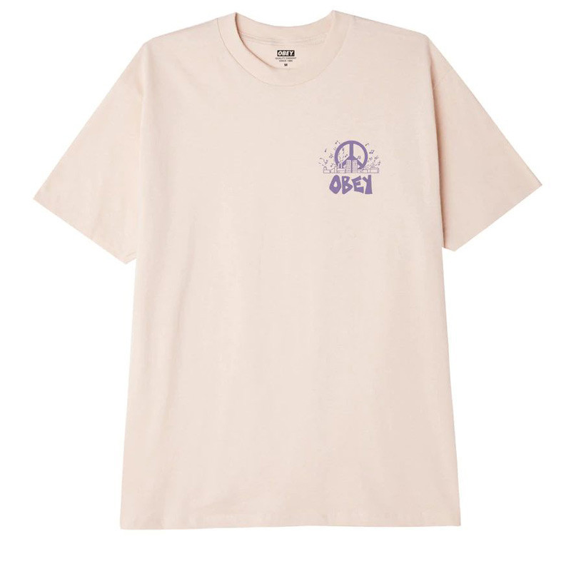 Camiseta Obey: Obey City Block (Cream)