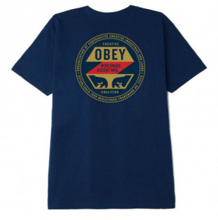 Camiseta Obey: Obey Creative Coalition (Navy)