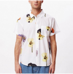 Camisa Obey: Redux Woven (White Multi) Obey - 1