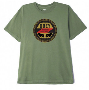Camiseta Obey: Obey Creative Coalition (Pigment Wavelite) Obey - 1
