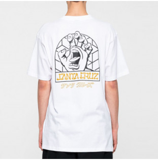 Camiseta Santa Cruz: Tee Forge Hand (White) Santa Cruz - 1