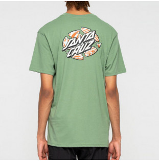 Camiseta Santa Cruz: Tee Warp Broken Dot (VTG Ivy)