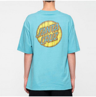 Camiseta Santa Cruz: Tee Tiki Dot (Turquoise) Santa Cruz - 1